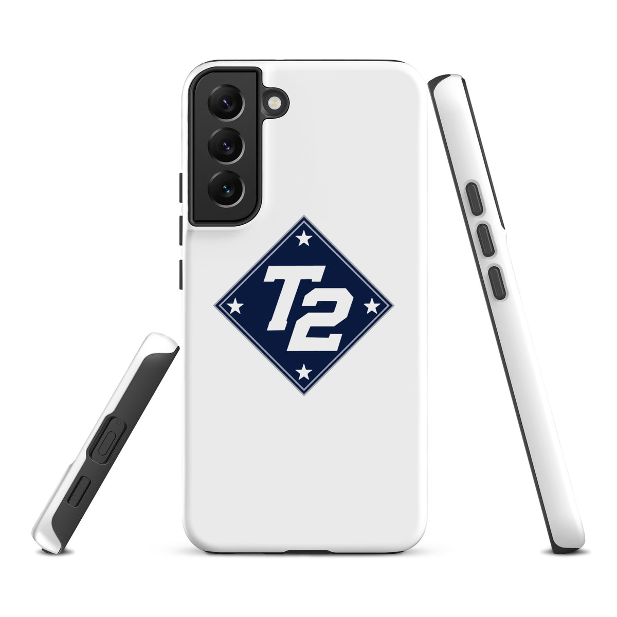 Tough Case for Samsung® | Texas Turn Two Baseball | Crest Logo