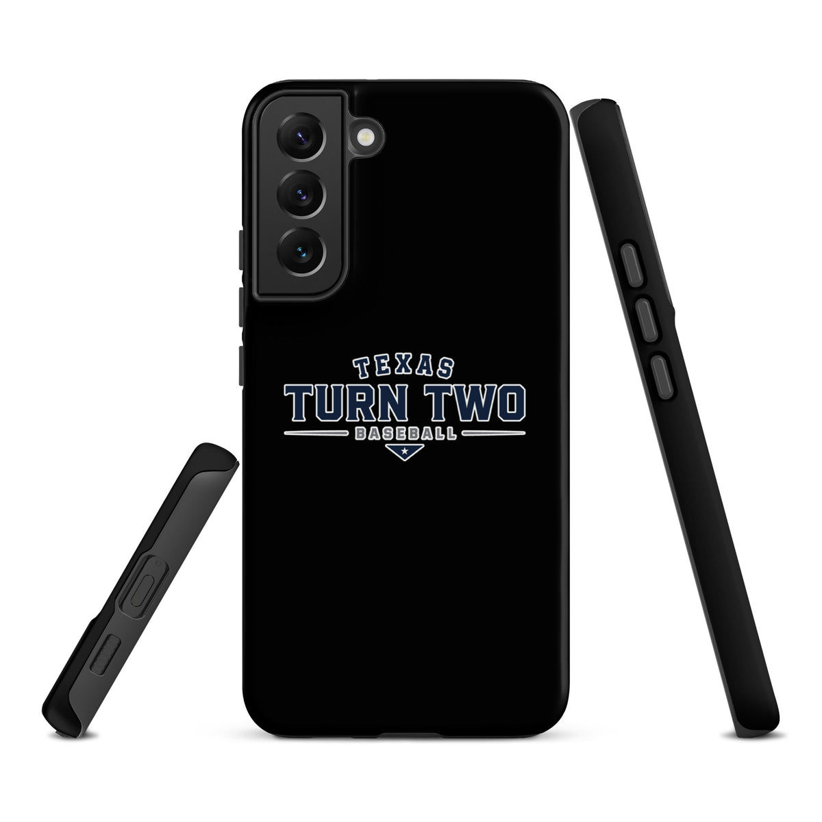 Tough Case for Samsung® | Texas Turn Two Baseball | Modern Script Logo