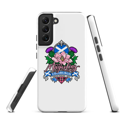 Tough Case for Samsung® | Pink Magnolias Dance | Valor Logo