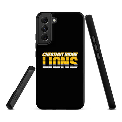 Tough Case for Samsung® | Chestnut Ridge Lions Football | Script Logo