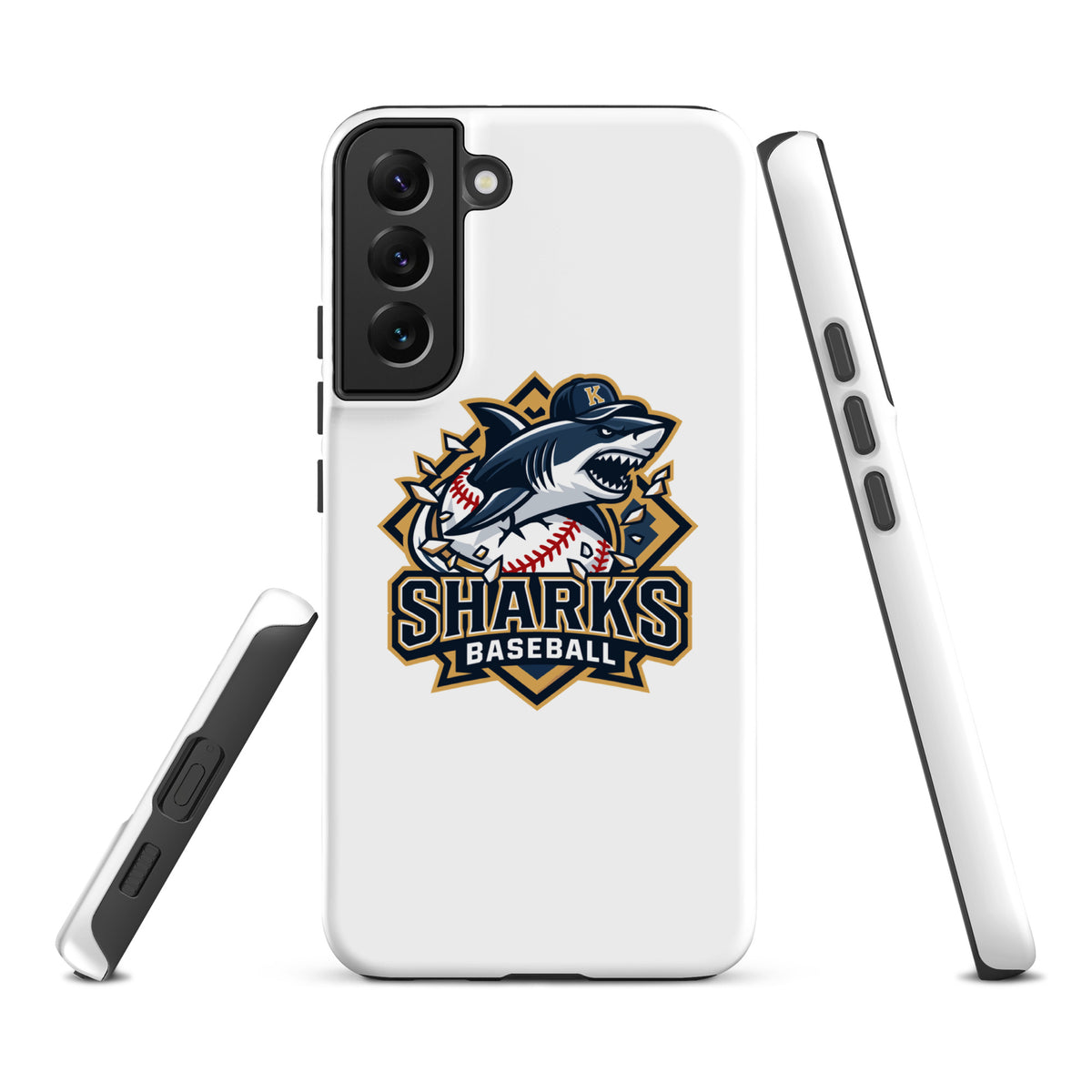 Tough Case for Samsung® | Sharks Diamond Sports | Valor Logo