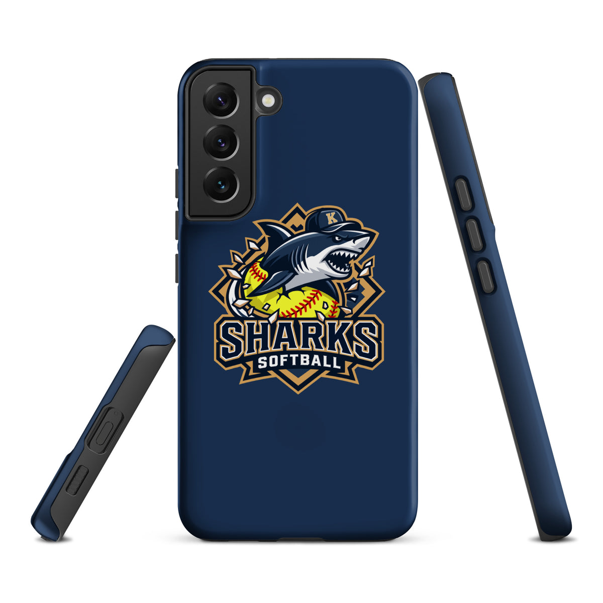 Tough Case for Samsung® | Sharks Diamond Sports | Crest Logo