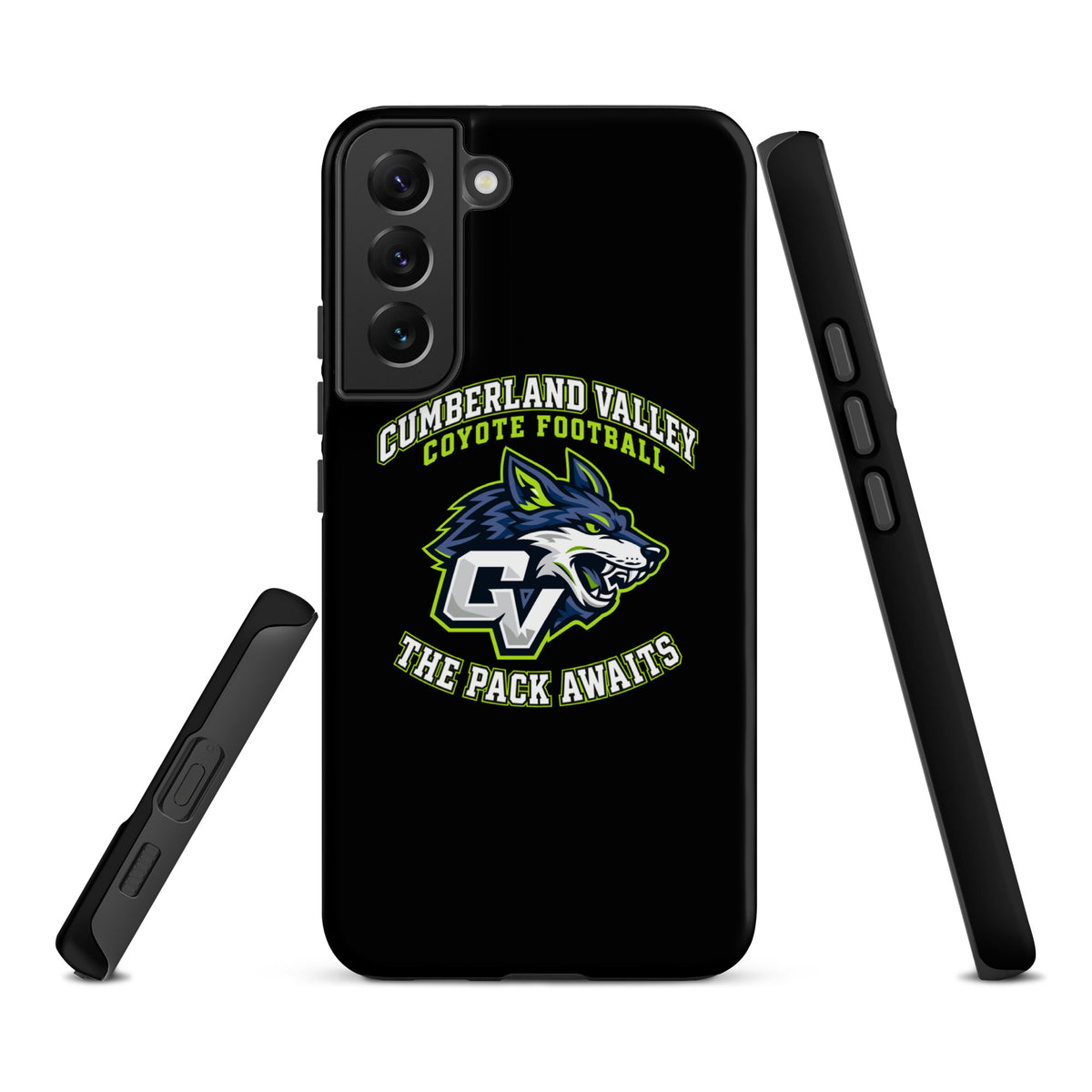 Tough Case for Samsung® | Cumberland Valley Coyotes Football | Emblem Logo