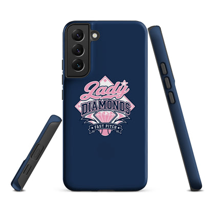 Tough Case for Samsung® | Lady Diamonds | Emblem Logo