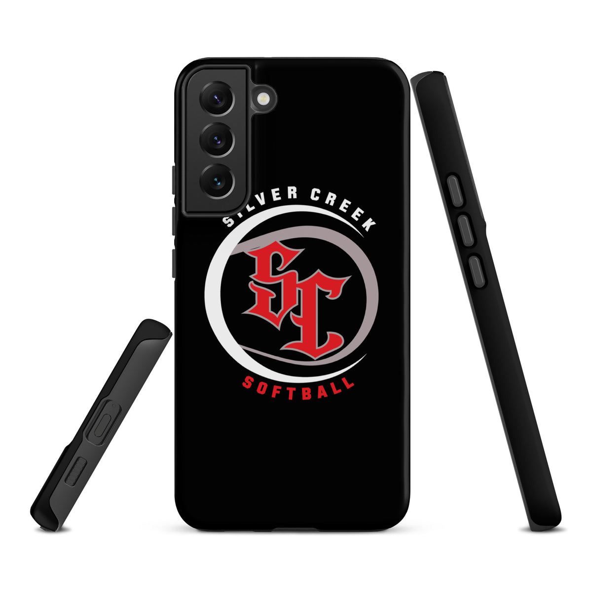 Tough Case for Samsung® | Silver Creek 12U Schreiber | Crest Logo