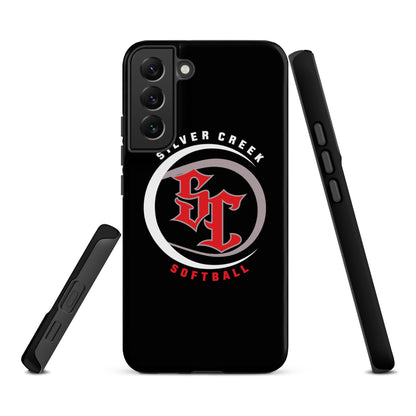 Tough Case for Samsung® | Silver Creek 12U Schreiber | Crest Logo