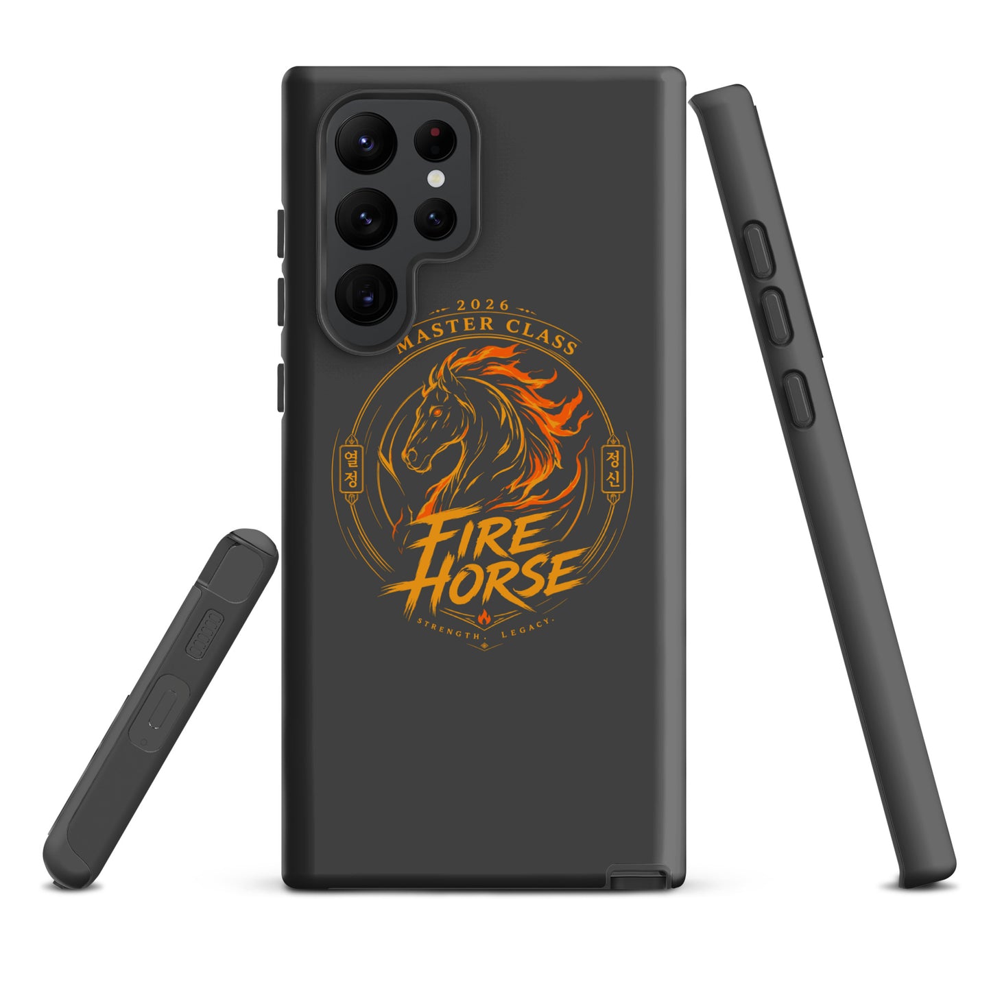 Tough Case for Samsung® | Fire Horse Masters | Crest Logo