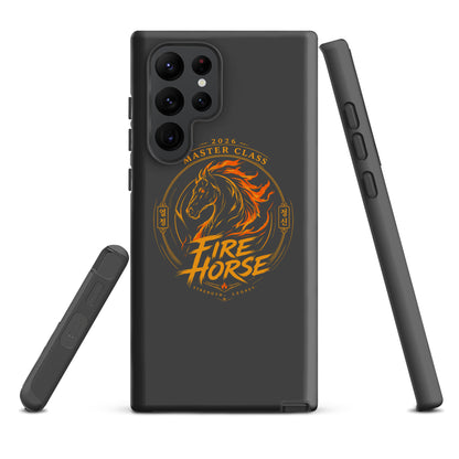 Tough Case for Samsung® | Fire Horse Masters | Crest Logo