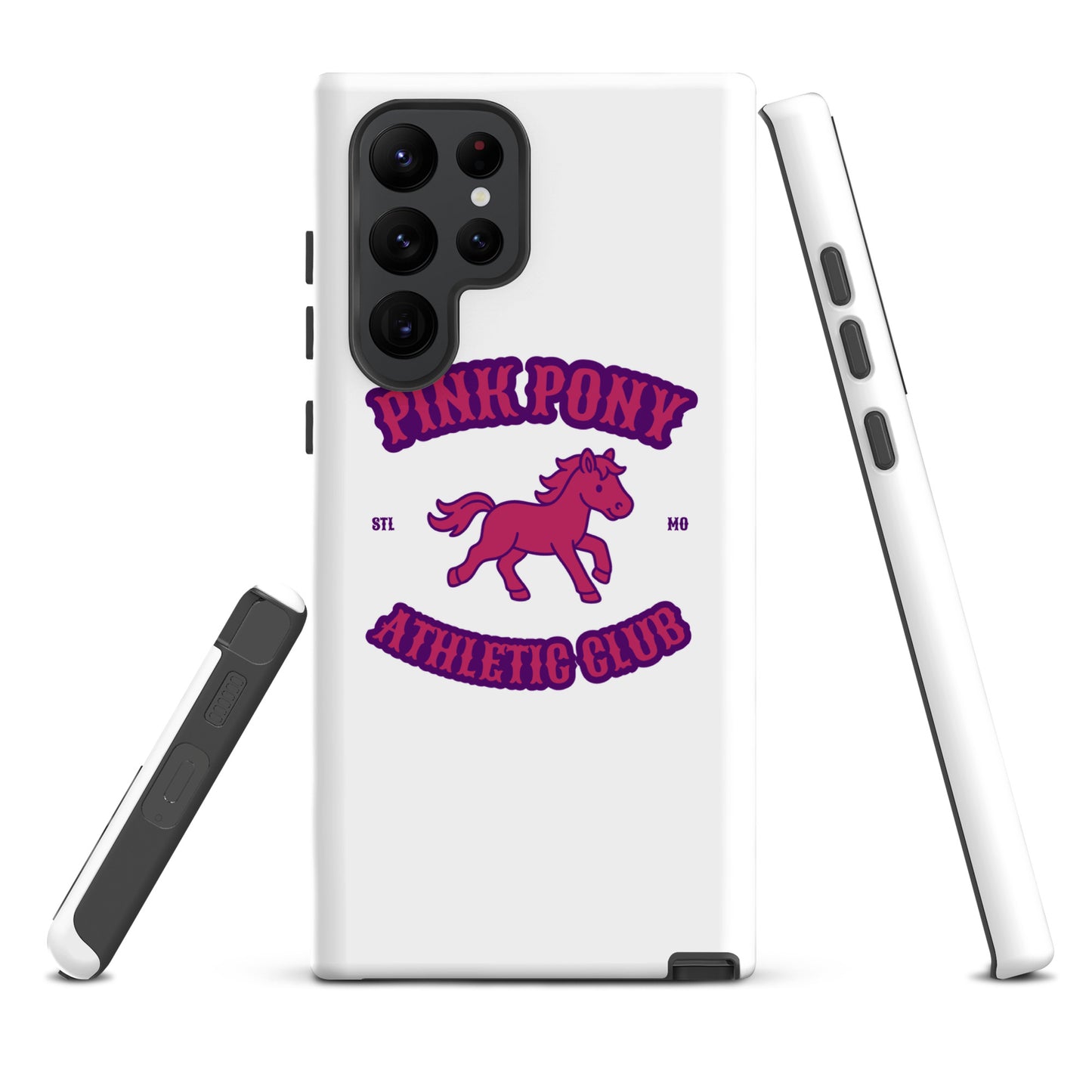 Tough Case for Samsung® | Pink Pony Athletic Club | Crest Logo