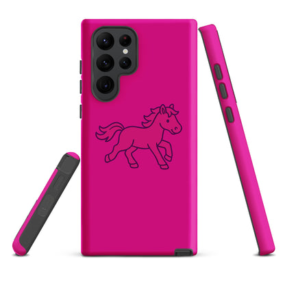 Tough Case for Samsung® | Pink Pony Athletic Club | Mascot Logo