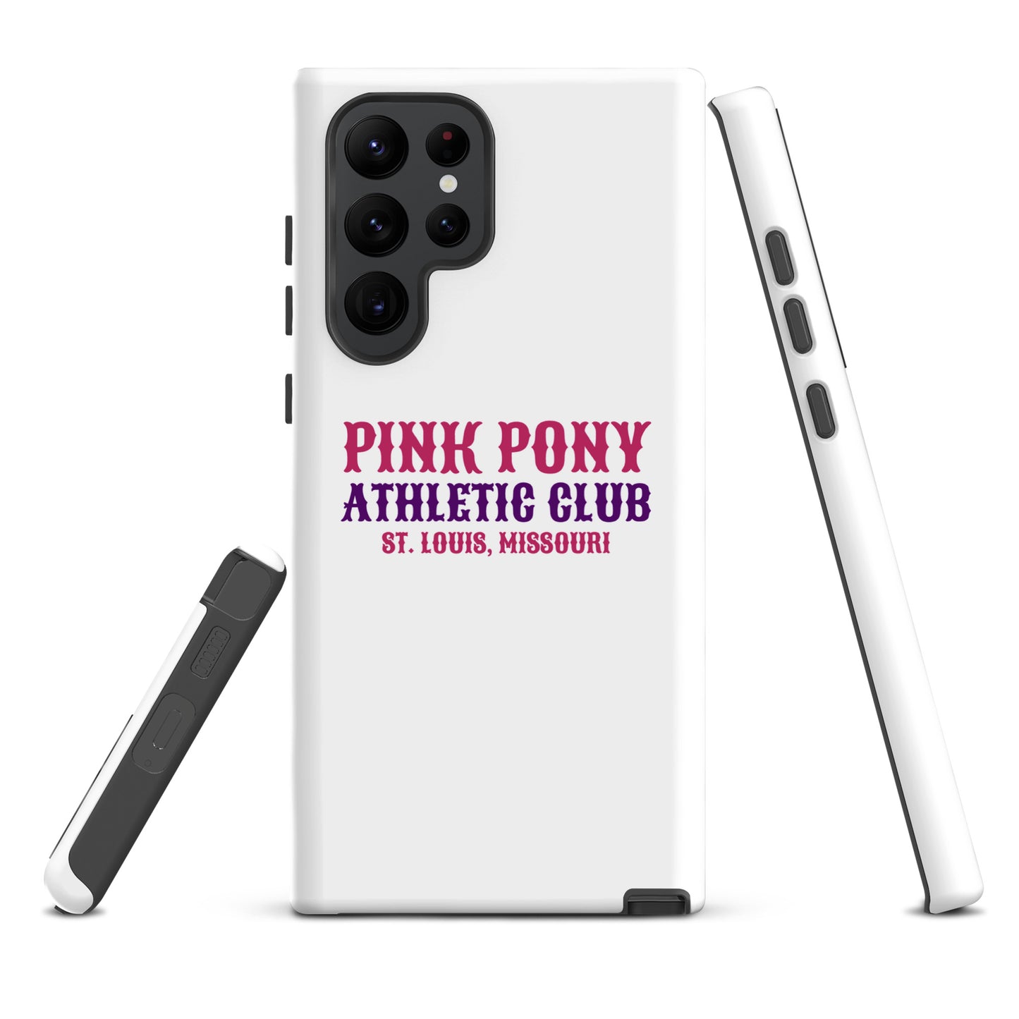 Tough Case for Samsung® | Pink Pony Athletic Club | Athletic Wordmark Logo