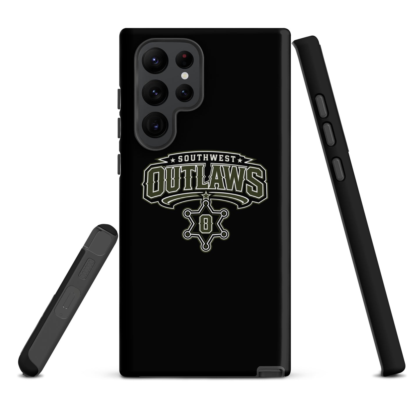 Tough Case for Samsung® | Southwest Outlaws | Frontier Athletics Logo
