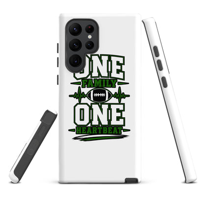Tough Case for Samsung® | Celina Black Football | Modern Script Logo