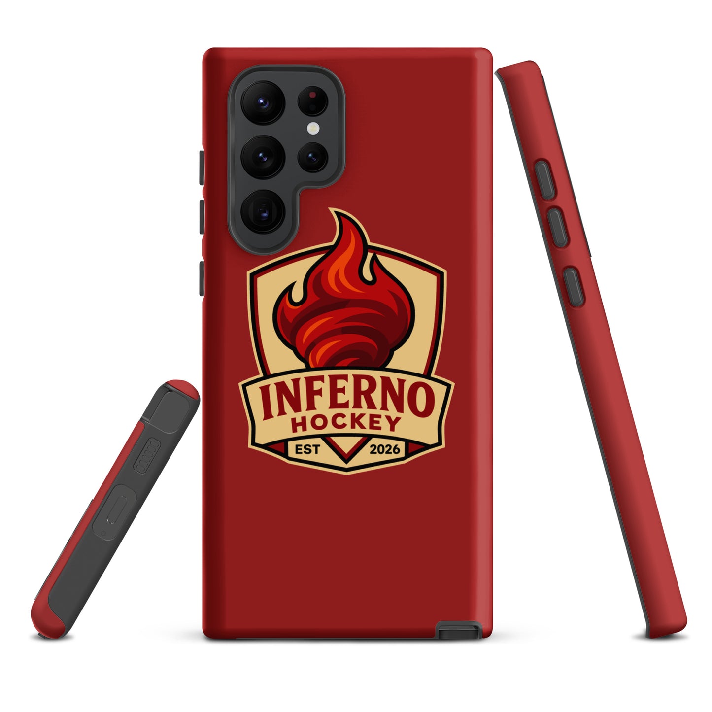 Tough Case for Samsung® | Inferno Hockey | Crest Logo