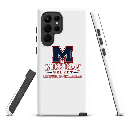 Tough Case for Samsung® | Michigan Select Baseball | Crest Logo