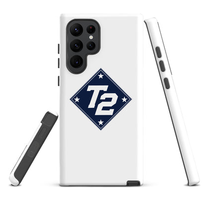 Tough Case for Samsung® | Texas Turn Two Baseball | Crest Logo