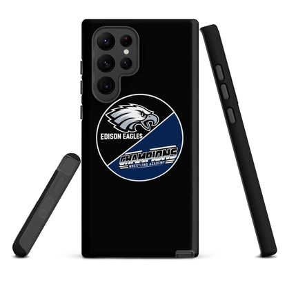 Tough Case for Samsung® | Edison Eagles/CWA Wrestling | Badge Logo