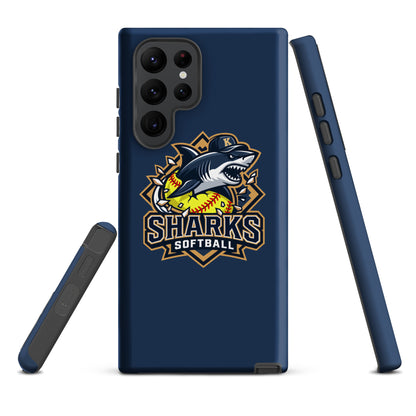 Tough Case for Samsung® | Sharks Diamond Sports | Crest Logo