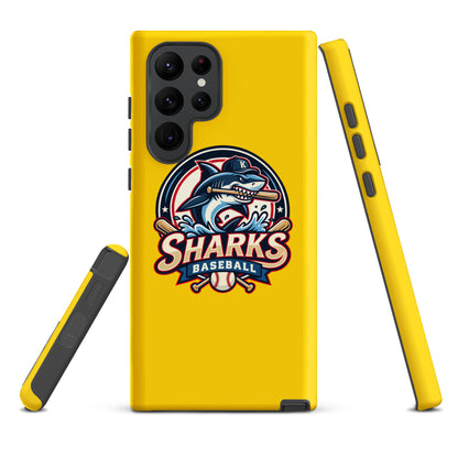Tough Case for Samsung® | Sharks Diamond Sports | Emblem Logo
