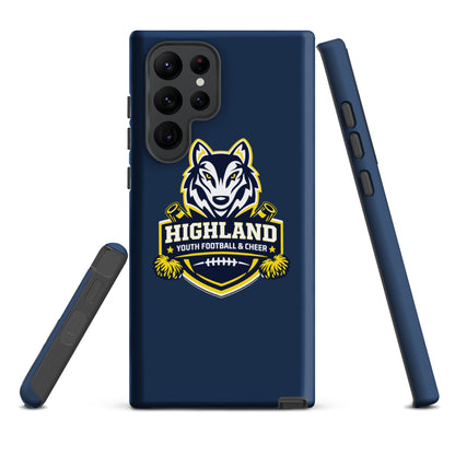 Tough Case for Samsung® | Highland youth football and cheer | Emblem Logo