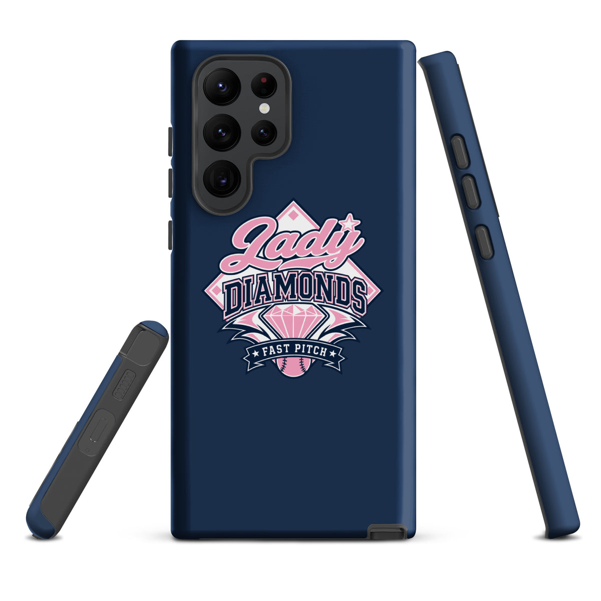 Tough Case for Samsung® | Lady Diamonds | Emblem Logo