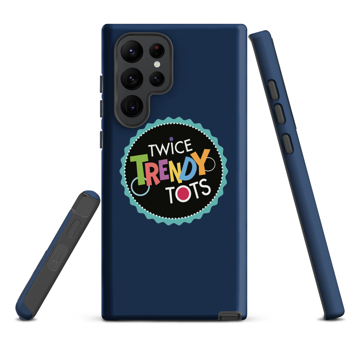 Tough Case for Samsung® | Twice Trendy Tots | Badge Logo