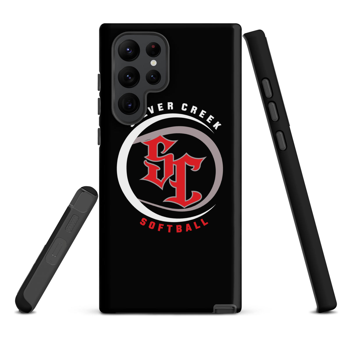 Tough Case for Samsung® | Silver Creek 12U Schreiber | Crest Logo