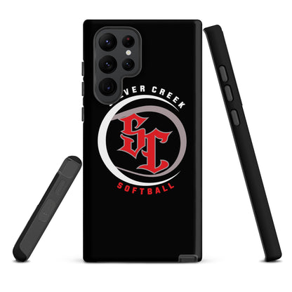 Tough Case for Samsung® | Silver Creek 12U Schreiber | Crest Logo