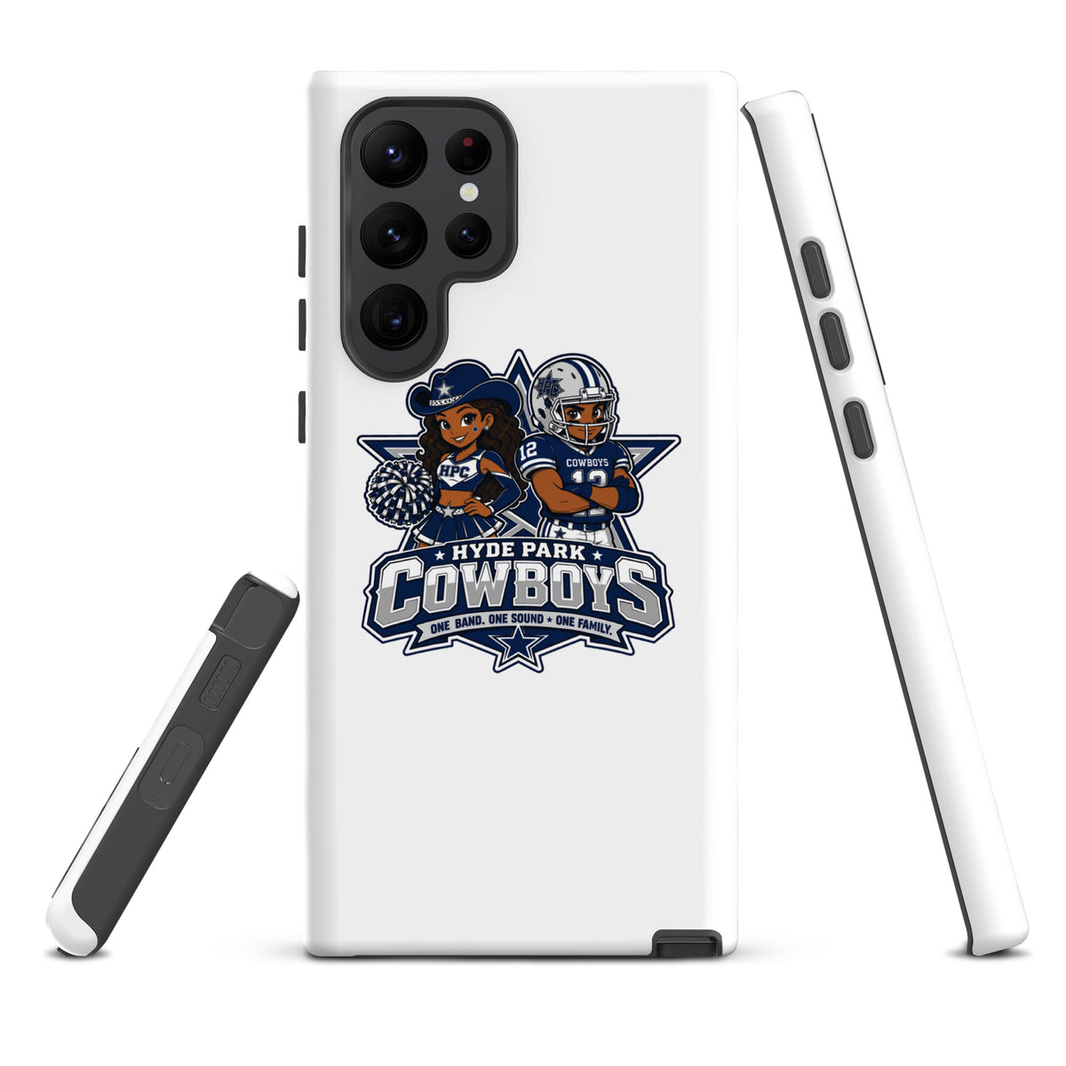 Tough Case for Samsung® | Hyde Park Cowboys | Vanguard Logo