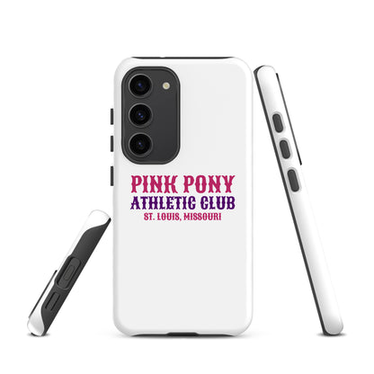 Tough Case for Samsung® | Pink Pony Athletic Club | Athletic Wordmark Logo
