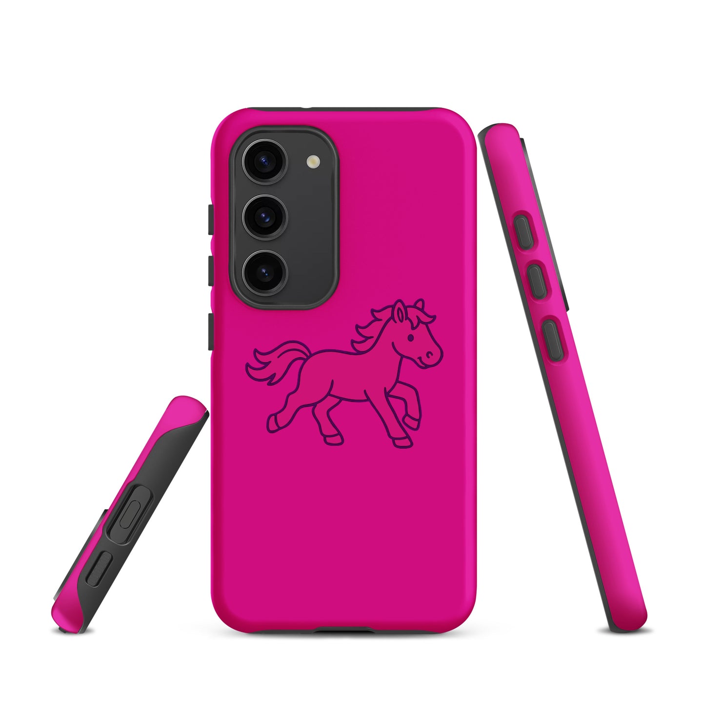 Tough Case for Samsung® | Pink Pony Athletic Club | Mascot Logo