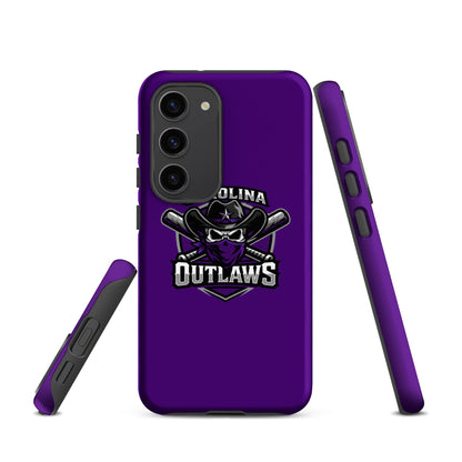 Tough Case for Samsung® | Carolina Outlaws Baseball | Shield Logo