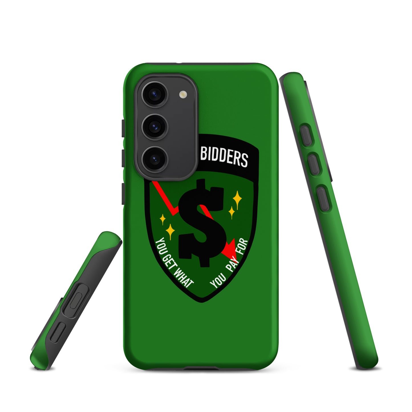 Tough Case for Samsung® | The Lowest Bidders | Emblem Logo