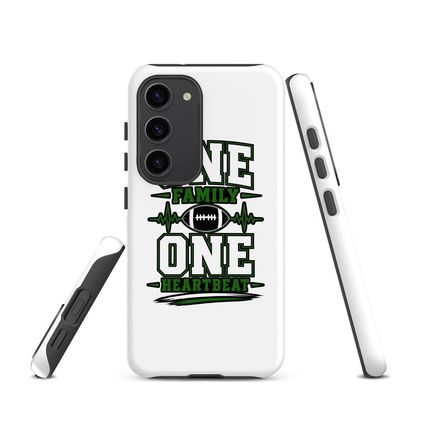 Tough Case for Samsung® | Celina Black Football | Modern Script Logo