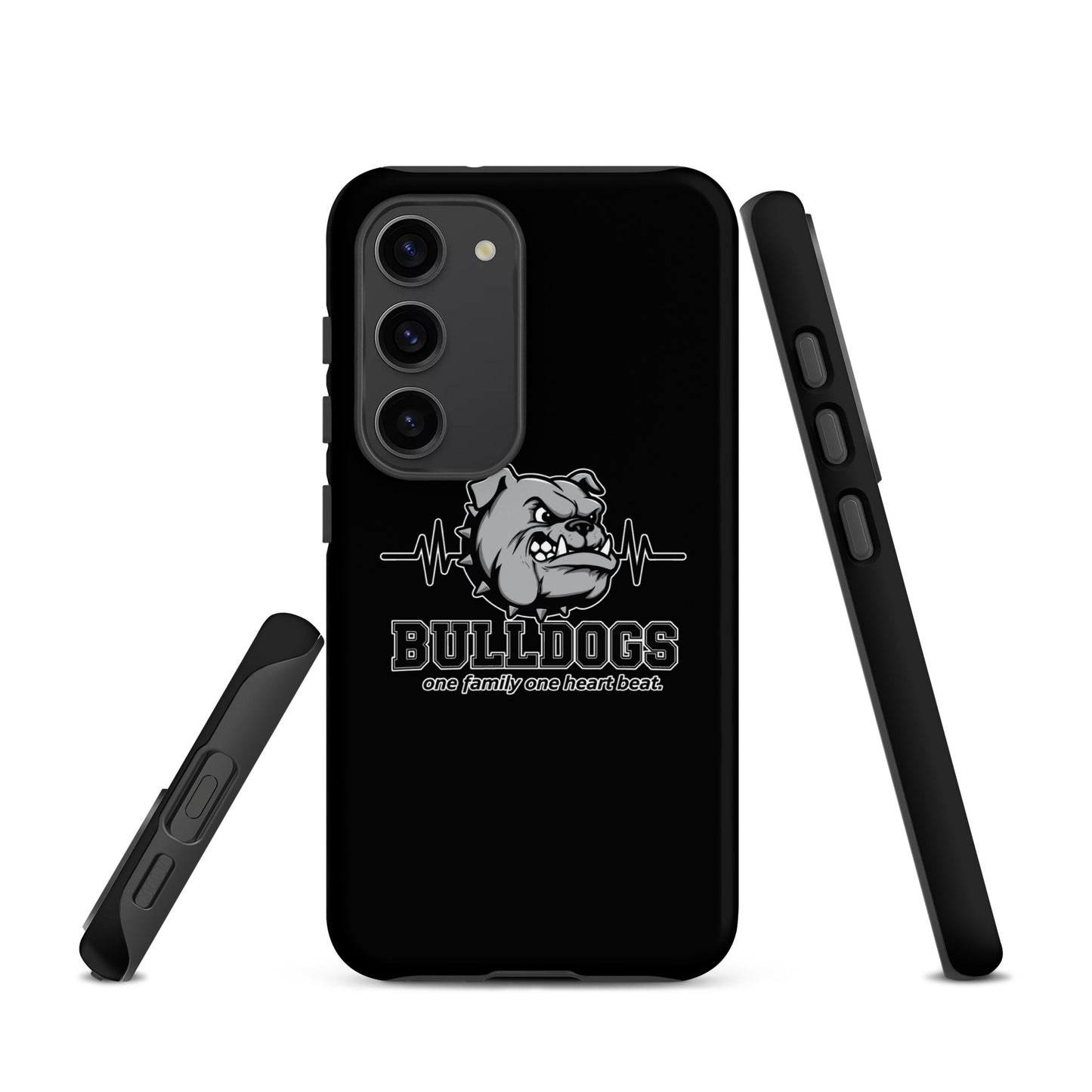 Tough Case for Samsung® | Celina Recreational Football Black | Bulldogs Crest Logo