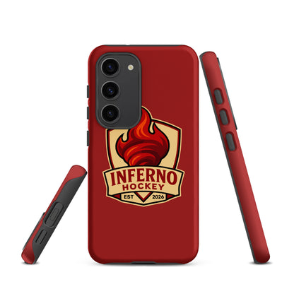 Tough Case for Samsung® | Inferno Hockey | Crest Logo