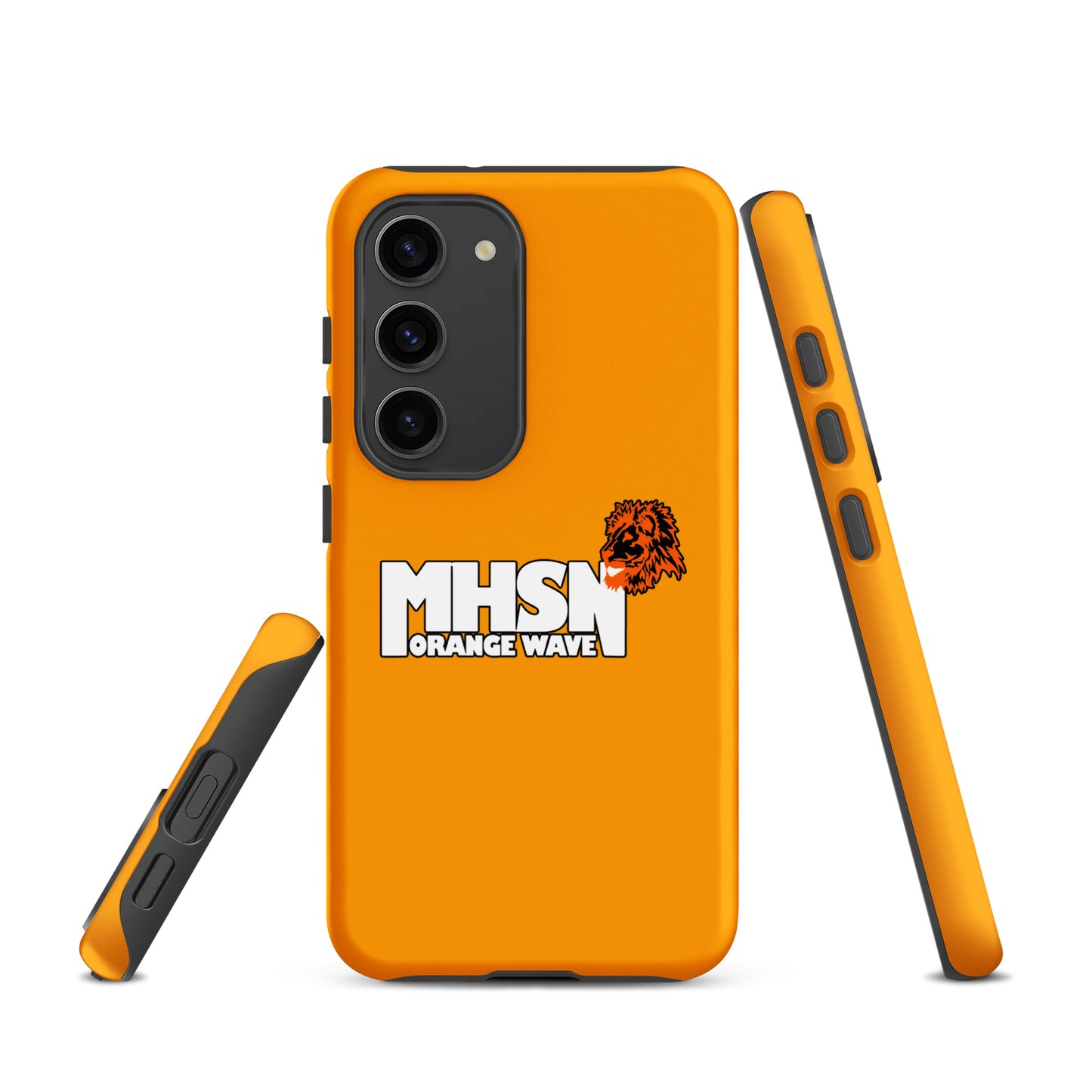 Tough Case for Samsung® | Orange Wave Marching Band | Crest Logo