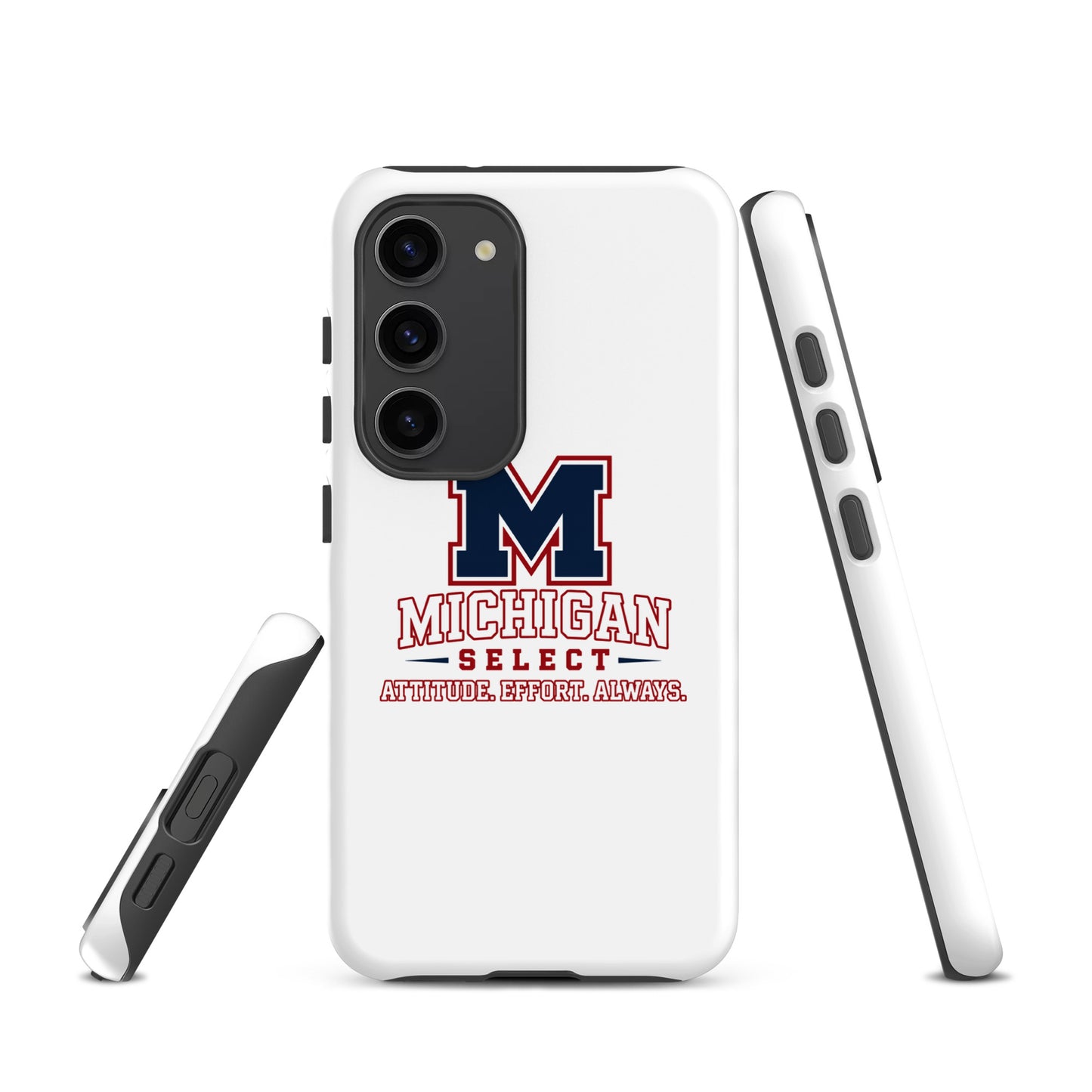 Tough Case for Samsung® | Michigan Select Baseball | Crest Logo