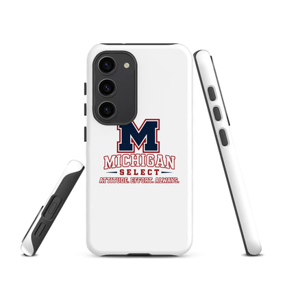 Tough Case for Samsung® | Michigan Select Baseball | Crest Logo