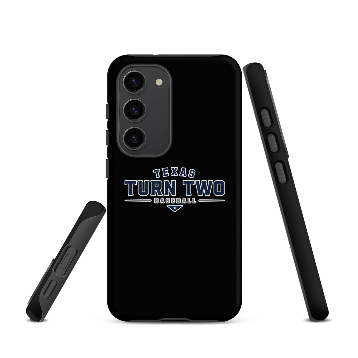 Tough Case for Samsung® | Texas Turn Two Baseball | Modern Script Logo