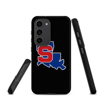 Tough Case for Samsung® | Louisiana Slam Baseball | Crest Logo
