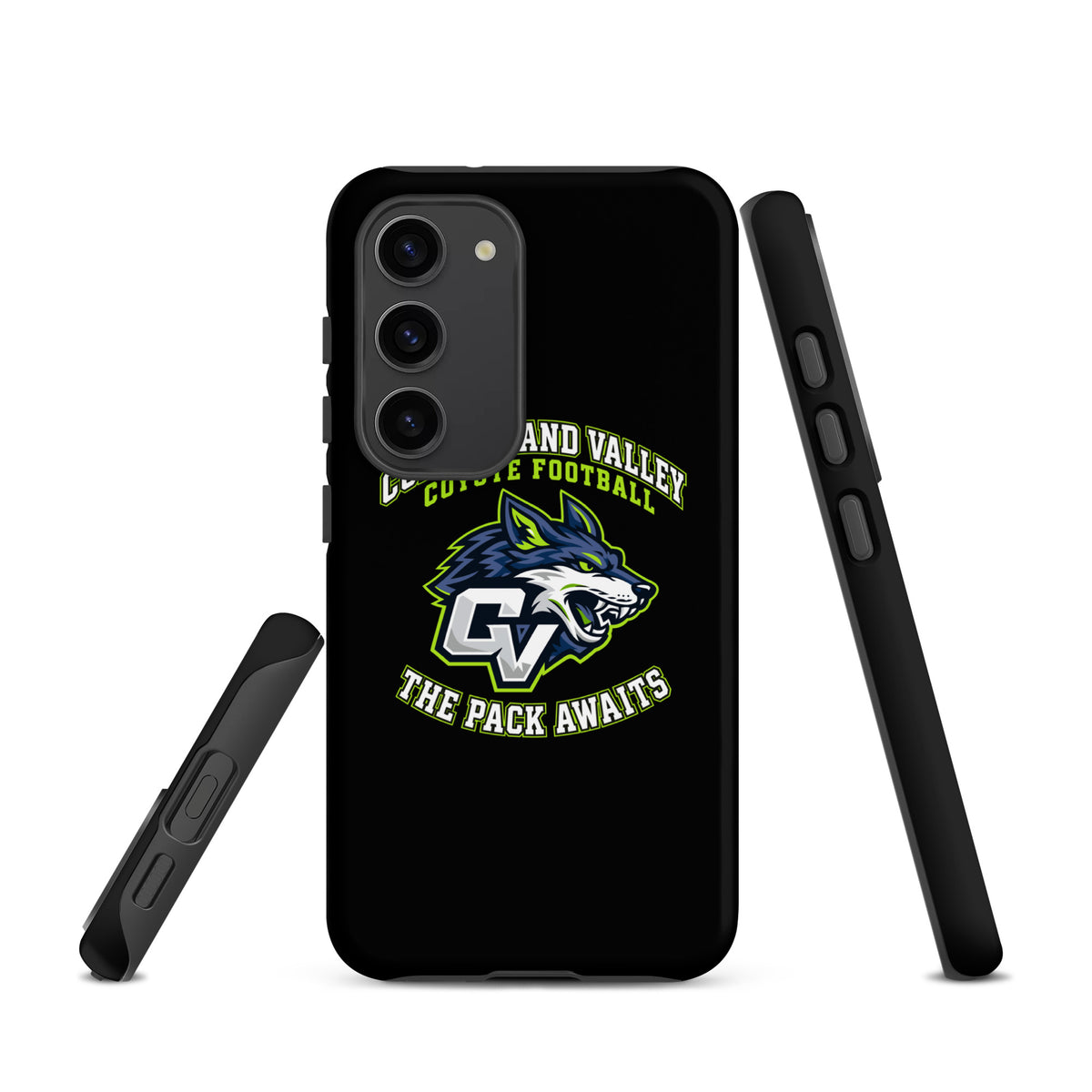 Tough Case for Samsung® | Cumberland Valley Coyotes Football | Emblem Logo
