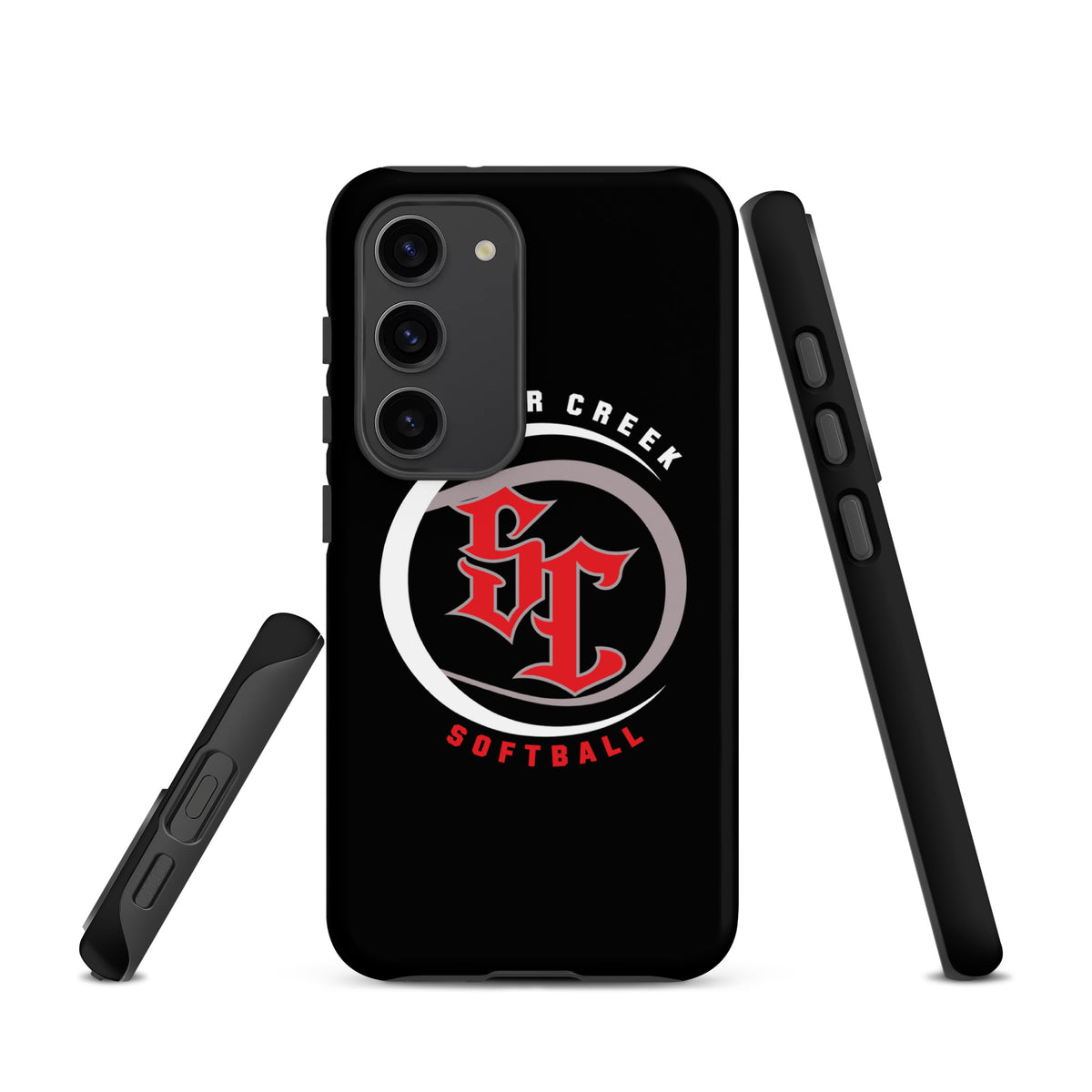Tough Case for Samsung® | Silver Creek 12U Schreiber | Crest Logo