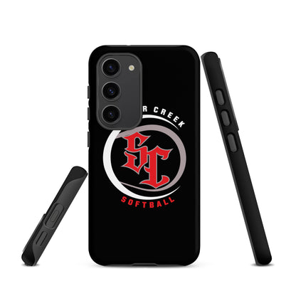 Tough Case for Samsung® | Silver Creek 12U Schreiber | Crest Logo
