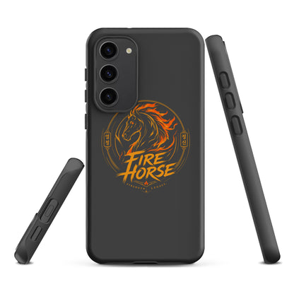 Tough Case for Samsung® | Fire Horse Masters | Vanguard Logo