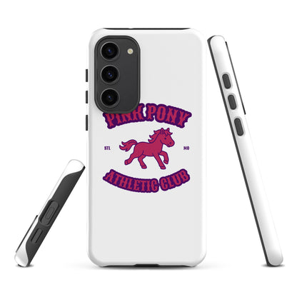 Tough Case for Samsung® | Pink Pony Athletic Club | Crest Logo