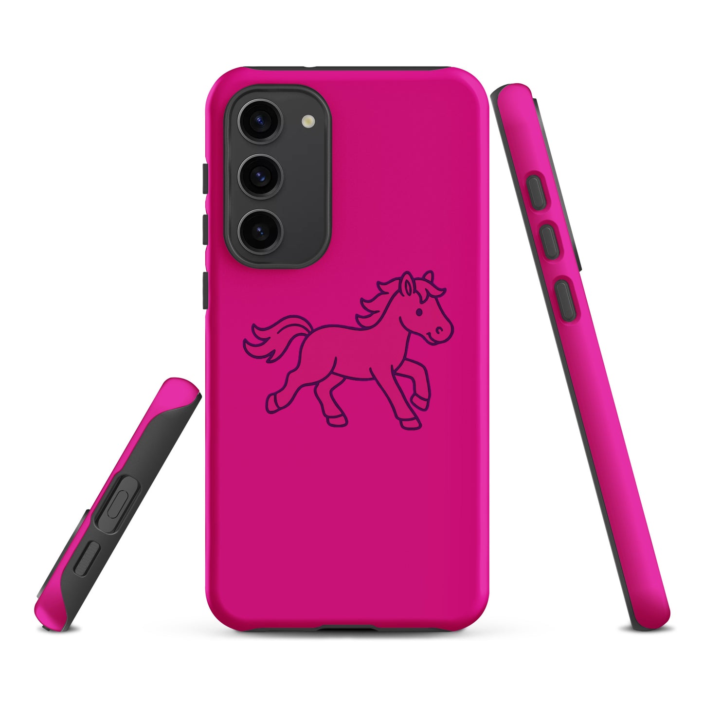 Tough Case for Samsung® | Pink Pony Athletic Club | Mascot Logo