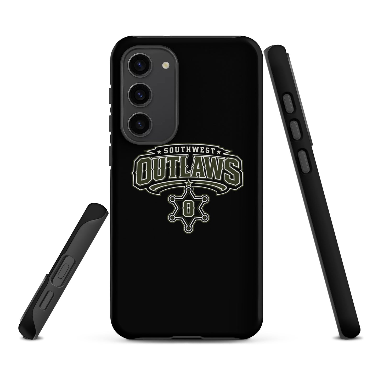 Tough Case for Samsung® | Southwest Outlaws | Frontier Athletics Logo
