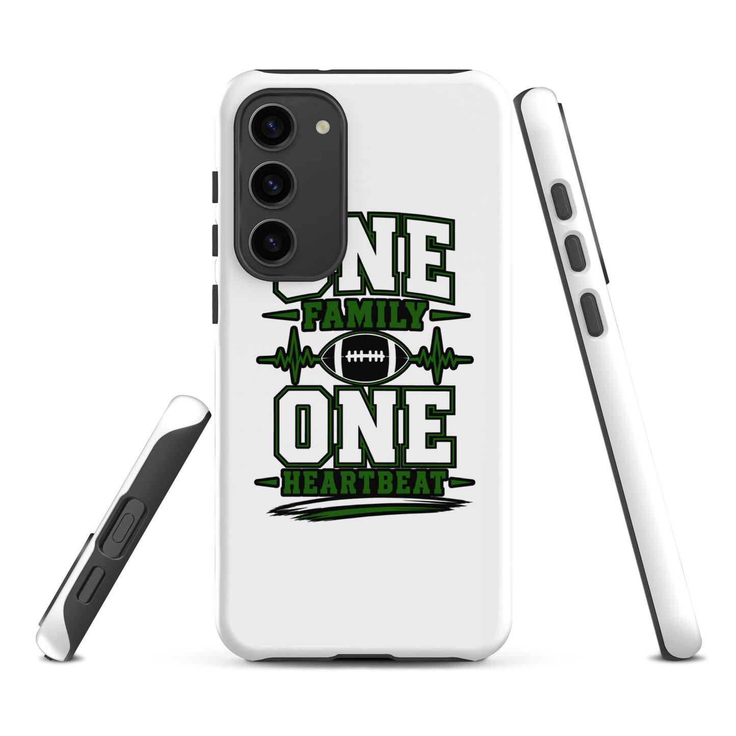Tough Case for Samsung® | Celina Black Football | Modern Script Logo