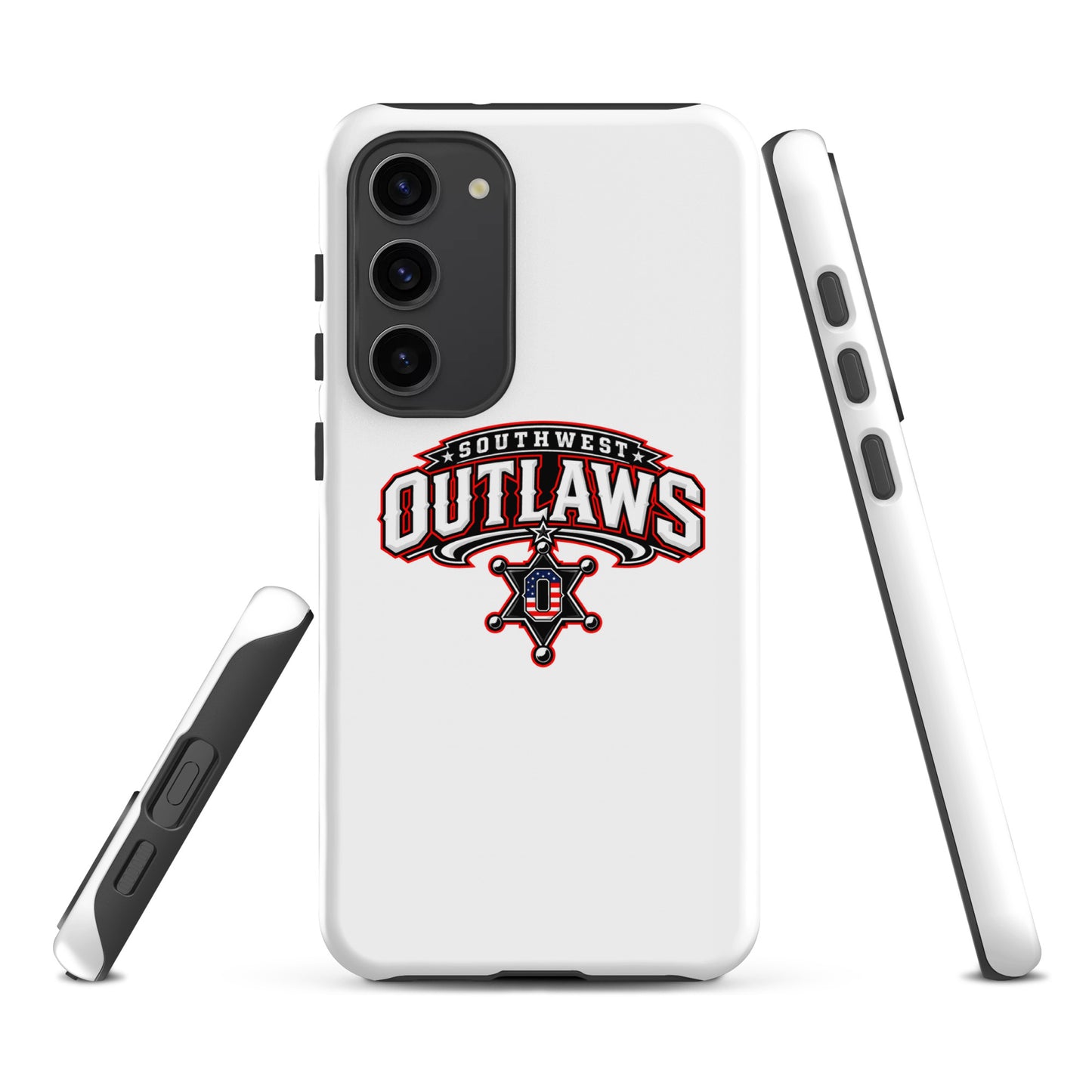 Tough Case for Samsung® | Southwest Outlaws | Vanguard Logo